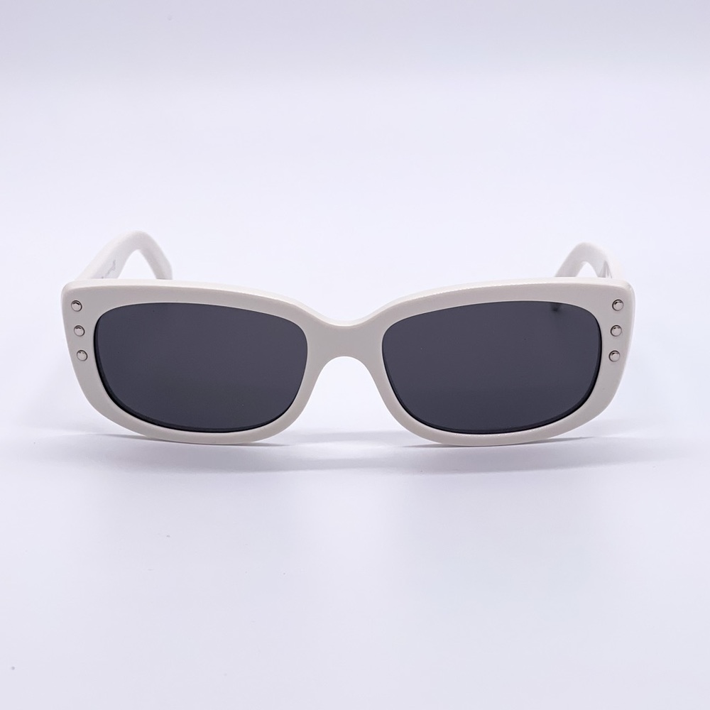 NEW CELINE CL40072I 25N WOMEN WHITE CELINE SUNGLASSES CL 40072I - Picture 2 of 10